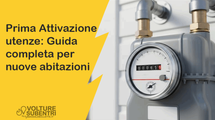 prima attivazione utenze: guida completa per nuove abitazioni